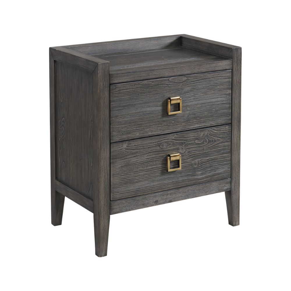 Portia TwoDrawer Nightstand